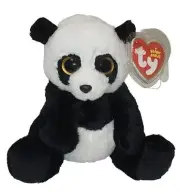 Ty Beanie Baby - MING the 6" Panda Bear (Big Eyes 2012 VERSION) NEW MWMTs