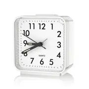 Loud Alarm Clock for Heavy Sleepers 3 inch Desk Clock for Bedroom Silent Non ...