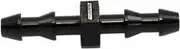 Aeroflow 4mm Push Lock Barb Joiner Black 5/32" Male to Male Barb - AF410-02BLK