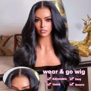 Wear Go Glueless Wig Body Wave 13x6 HD LaceFrontal Wig HumanHair 6x4 Transparent