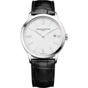 Baume & Mercier Classima Leather Strap Watch, 40mm
