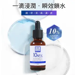 森田DR.JUO_10%保濕因子玻尿酸精華30ml 12%菸鹼胺胜肽撫紋精華30ml 團購熱銷品