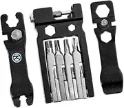 GALPADA Essential Bike Tool Kit Comprehensive Bike Repair Kit Puncture Repair Kit Bicycle for Bike Chain Tool Mechanic Work