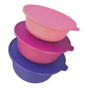Tupperware Aloha Mixing Bowls 3pc Set Serving Nesting 7.5L, 4L, 2L