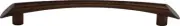 Top Knobs TK784ORB Edgewater Pull 6 5/16" (c-c) Oil Rubbed Bronze