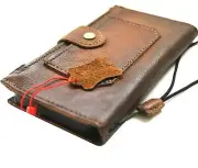 Genuine Leather case For Galaxy s22 S23 S24 S25 Ultra Wallet Note s21 20 Vintage