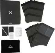 : Jewelry Storage Home Edition - Graphite - Zippered Binder, Anti-Tarnish Zip...