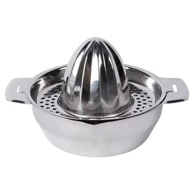 1x Stainless Steel Manual Juicer Hand Lemon Orange Citrus Fruit Squeezer Press
