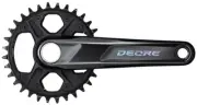 Shimano Deore FC-M6100-1 Crankset - 170mm, 12-Speed, 32t, Black
