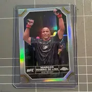 2024 Topps Chrome UFC - MARCOS ROGERIO DE LIMA Silver Refractor Card #123