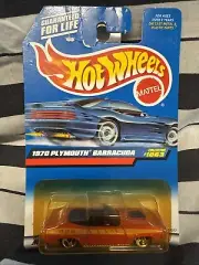 Hot Wheels 1970 Plymouth Barracuda. Collector #1063.