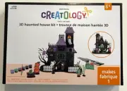 CREATOLOGY HALLOWEEN 3D HAUNTED HOUSE KIT *SEALED* - WOOD/FOAM, AGES 6+