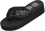 [WOFASHPURET] Slides Non-slip Eva Material Large Size Platform Sandals Thong Sandals Ladies Shoes Size 39