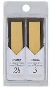 Yamaha Synthetic Tenor Sax Reed Sample 1ea 2.5 and 3.0 YAC TSR2530