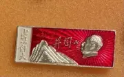 Vintage Chairman Mao Tse Tung Zedong Chinese Pin Badge IN19