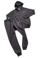 McKenzie Essential Edge Full Zip Black Tracksuit Set Size UK Medium NWT