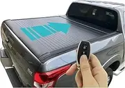 STIDPFZX Pickup Accessories Aluminum Truck Bed Cover Tonneau Cover Electrical Roller Lid Shutter Compatible for Ranger T6 T7 T8 F150