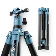 Carbon Fiber Tripod 60 Inch 360 Degree Ball Head Quick Release Plate Lightwei...