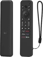 USTIYA Control Case for Sony TV RMF-TX920U/TX910U Remote Control Silicone Protection Cover Protector (Black)