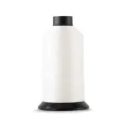 Beading Thread Tex 45 Polyester Bonded White 3000 yds Cone