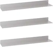 5 Tier Metal Floating Shelves Wall Mounted Nail Polish Storage Rack with Essential Oil and Perfume Display
