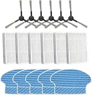 Side Brushes Filter Compatible with MyGenie X750 X990,ZX1000,P1 P2 P3 Robot Vacuum Cleaner Replacement Robot Sweeper Spare Part