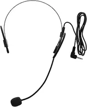 ibasenice Professional Headset Mic for Teachers Seniors Microphone Boom Voice Amplifier Headset Compact Design for