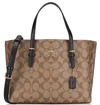 在飛比找Yahoo!奇摩拍賣優惠-Coach C4250 Mollie Tote 25 單肩斜