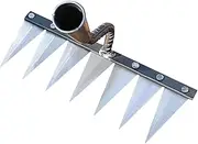 Dethatcher Rake | Heavy Duty Dethatching Farming Rake,Portable Yard Rake for Digging Flattening Soil, Rake Replacement for Planting Vegetables
