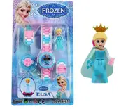 Elsa Kids Superhero Cartoon Watch Digital Wrist With Box Children Toy Gift AU