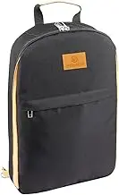 Sturdy Chef Knife Bag and Chef Knife Backpack culinary tools bag with 20 slots Knife Roll Bag - Over 30 Pockets for Knives and with a large Hidden Back Pocket for Tablet, Black