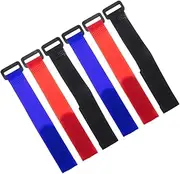 MOBUTOFU Stop Rooster Crowing Anti Crow Rooster Collar Comfortable Chicken Noise Neck Band for Roosters Ducks Geese 6 Pack in RGB