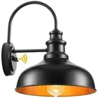 Barn Lights Outdoor Dusk to Dawn, Farmhouse Outdoor Lighting Black, Waterproo...