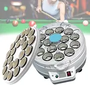 Billiard Cleaning Machine, 16/22 Balls 2 in 1 Professional Pool Ball Cleaner Automatic Billiard Ball Cleaner for Clean, Polish & Care for Billiards Balls
