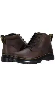 Dr. Martens Men's Bonny Boot Dark Brown Crazy Horse Leather 26794207 Size 9