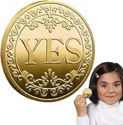Decision Maker Coin | Metal Collection Coin | Collectible Coin, Choice Coin, Souvenir Coin, Double Sided Coin for Collector, Helves