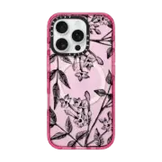 iPhone 16 Pro Impact Case MagSafe Compatible Botanical Jasmine