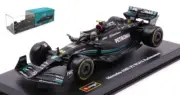Model Car formula 1 F1 Scale 1:43 Burago Mercedes W14 2023 Hamilton Mode