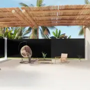 Retractable Side Awning Patio Sunshade Privacy Screen Outdoor Windscreen vidaXL