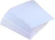 HAPINARY 150pcs Ruled Index Cards for Study Note-Taking Flashcards for Students Teachers Projects Office Use Portable for Easy Organization