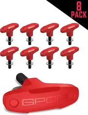 GPCA - GP Anchor Quick-Release Tie Down Anchor/T-Handle Bolts Set, 8 Packs