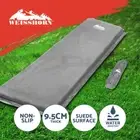 Weisshorn Self Inflating Mattress Camping Sleeping Mat Air Bed Pad Single Grey