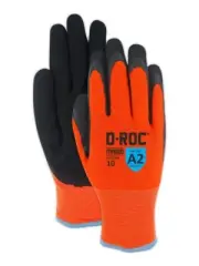 Sponsored Ad - MAGID ROC ANSI A2 Waterproof Thermal Sandy Nitrile Coated Work...