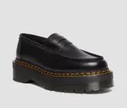 DR MARTENS PENTON QUAD DS SHOE UK SIZE 6.5 EUR 40 US 8.5 BLACK DOC 30646001