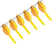BESPORTBLE 6Pcs Interactive Scratching Mouse for Cats Soft Plush Canvas Cat Teasing Engaging Pet Playmates to Combat Boredom for Kittens and Adult Cats