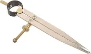 DOITOOL Leather Edge Press Handmade Upholstery Sewing Making Leather Craft Marking Gauges Wing Divider DIY Accessory Wing Leather-Craft Compasses Compass Scribe Tool Metal