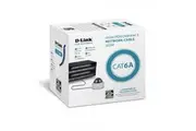 D-Link Cat6A U-FTP 23AWG Network Cable with PVC Jacket, 305m in Reelex packaging, Blue