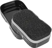 COMPUKAS Double-Sided Sponge Brush for Shoes High Density Shoe Cleaner Polish Sponge Universal for Leather Home Travel Random