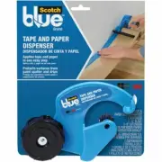 (2)-3M ScotchBlue Painter's Tape & Paper Dispenser Tool M1000-SBN