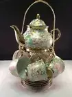 20 Pcs Tea Cups Saucer Pot Rack Spoon Gift Wedding Party Porcelain Coffee ZZZZ